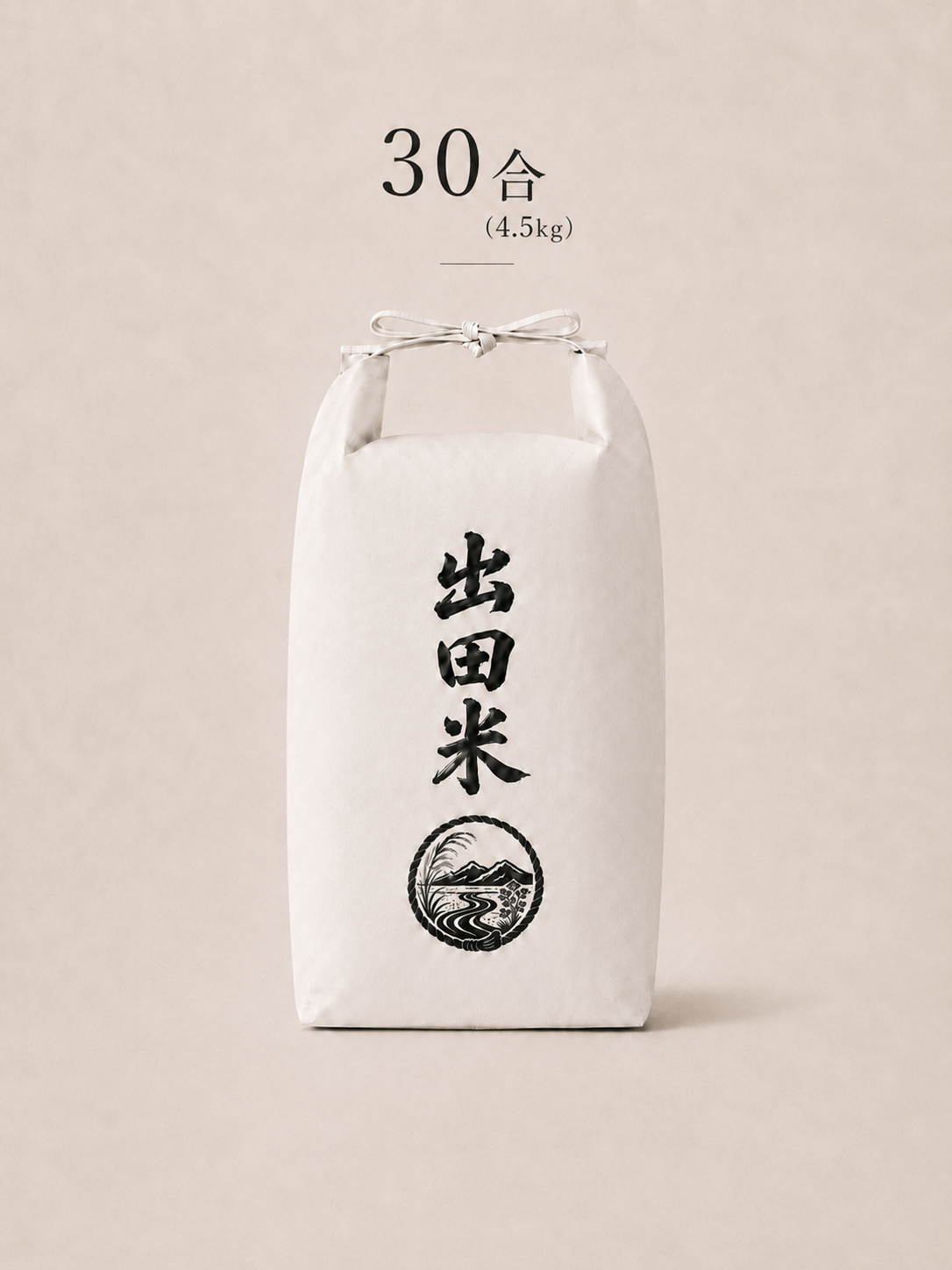 令和8年産 出田米 30合(4.5kg)/おにぎり 約115個分